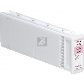 Original Epson C13T80060N / T8006 Tinte magenta hell