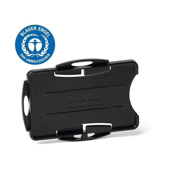 Pouzdro na 2 ID karty Durable, ECO,92 x 70mm,černé