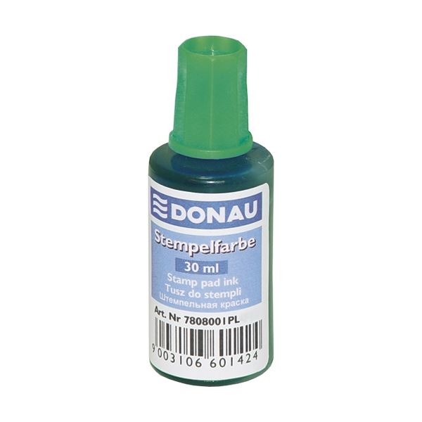 Razítková barva Donau, 30 ml, zelená
