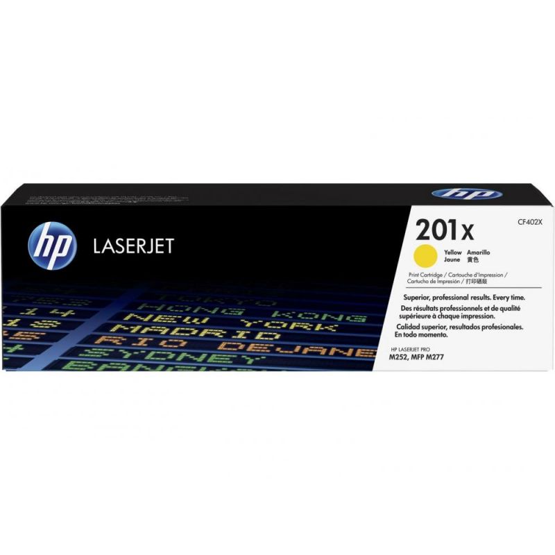Original HP CF402X / 201X Toner gelb
