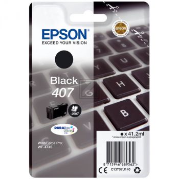 Original Epson C13T07U140 Tinte schwarz