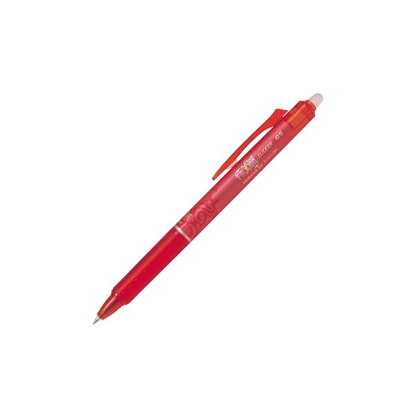 Gelový roller Pilot FriXion Clicker 05, červený