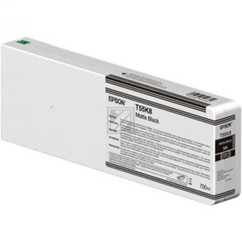 Original Epson C13T55K800 / T55K800 Tinte schwarz matt