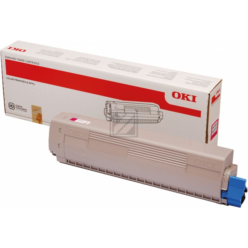 Original OKI 45862838 Toner magenta