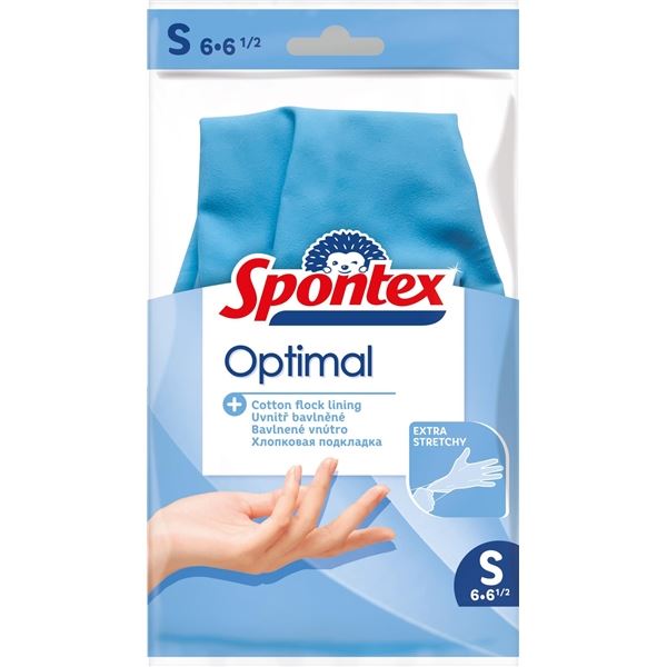 Gumové rukavice Spontex - S