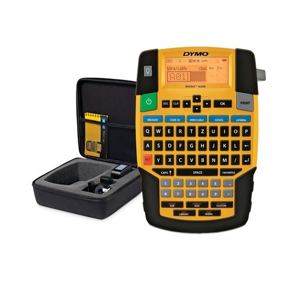 Štítkovač Dymo Rhino 4200 - kufříková sada