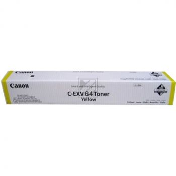 Original Canon 5756C002 / C-EXV64 Toner gelb