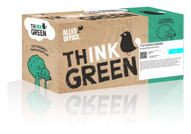 ThinkGreen Xerox 106R03896 Toner azurová