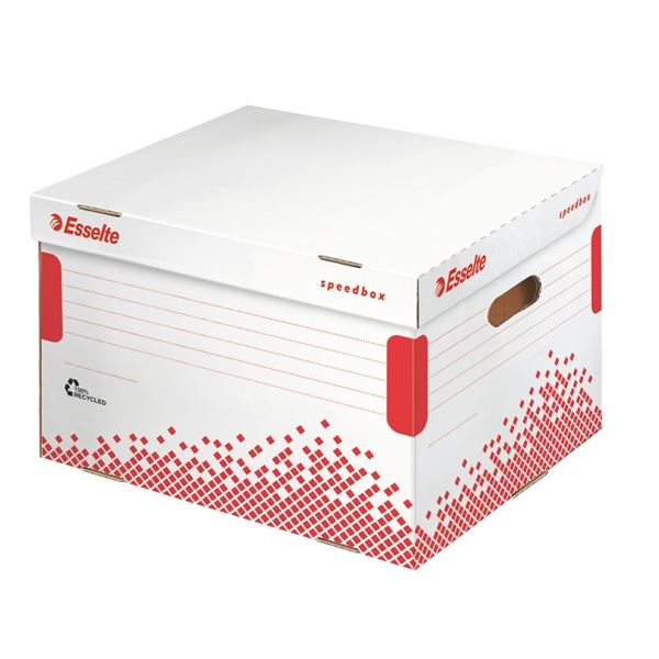 Archiv. Krabice Esselte Speedbox na pořad.