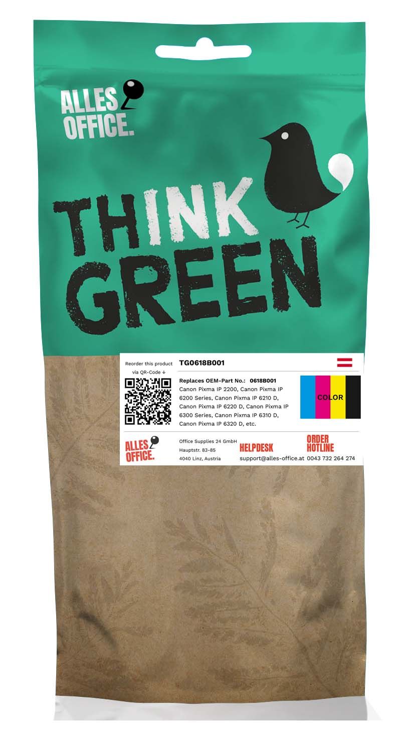 ThinkGreen Canon 0618B001 / CL-51 Ink barva